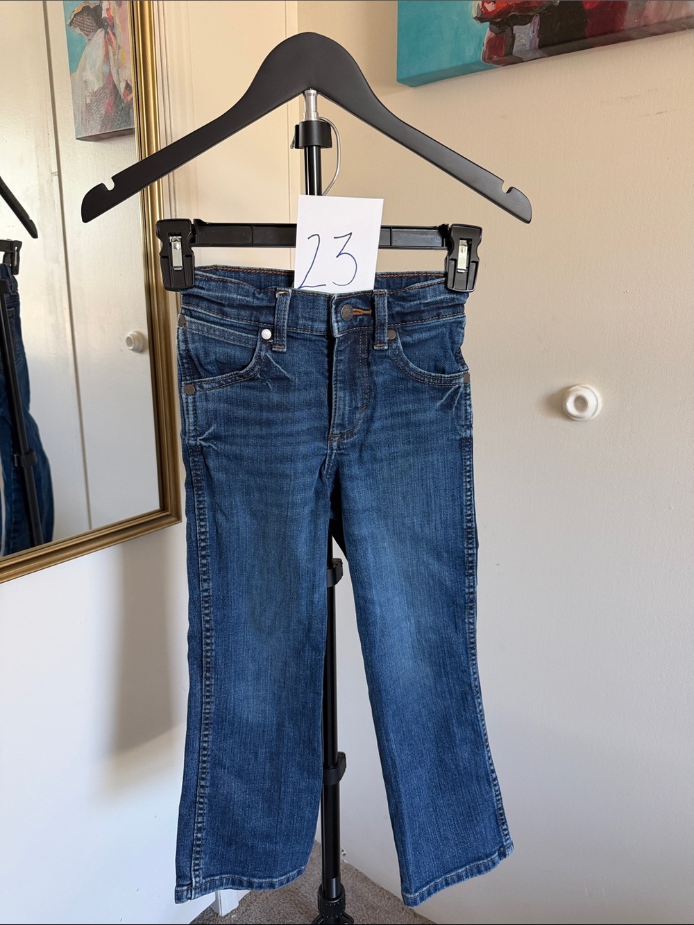 Wrangler Retro Relaxed Bootcut - Kid’s Size 7 Slim